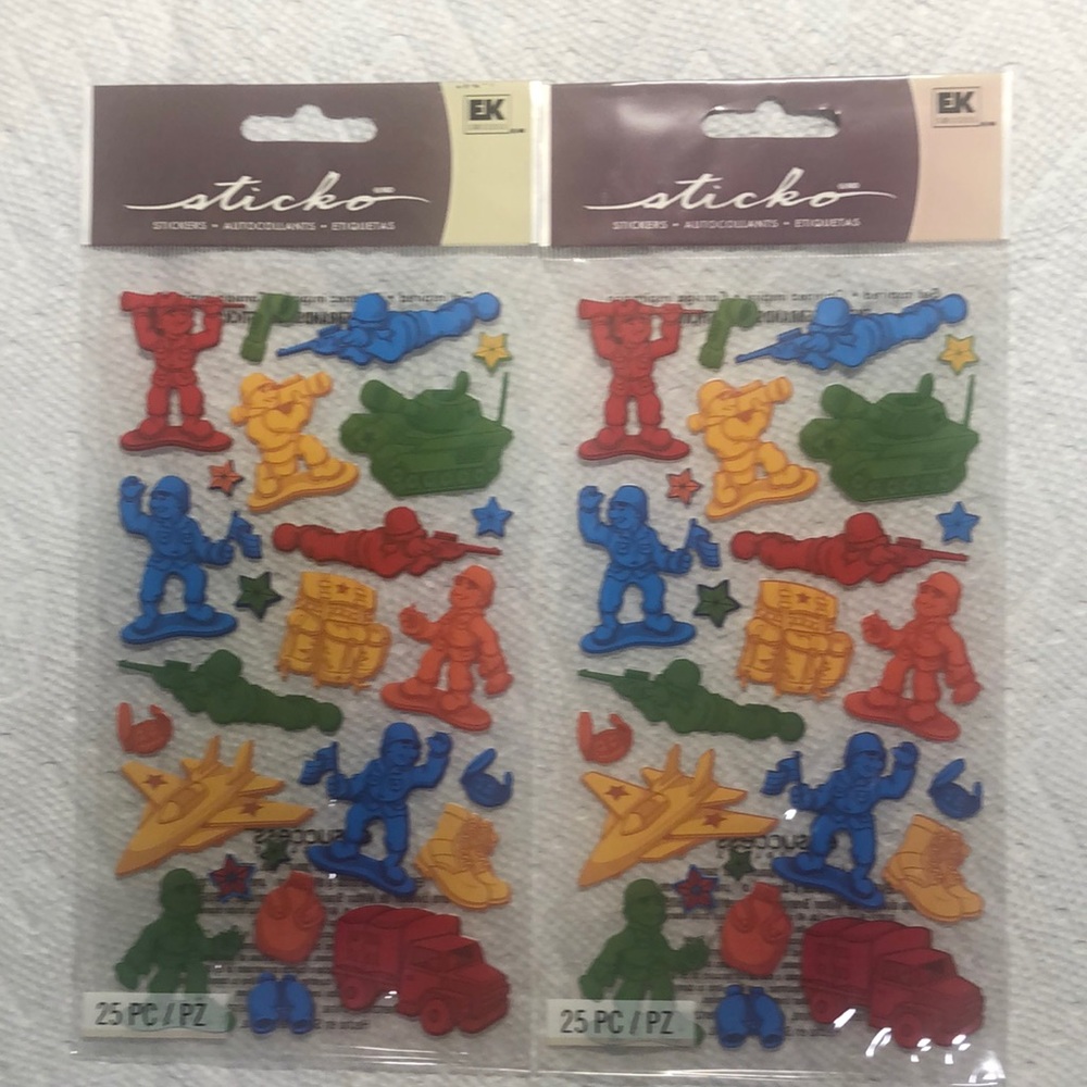 Sticko Soldiers Stickers